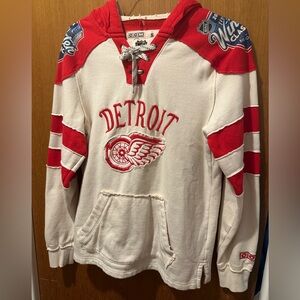 Winter classic Detroit red wings ccm sweat shirt